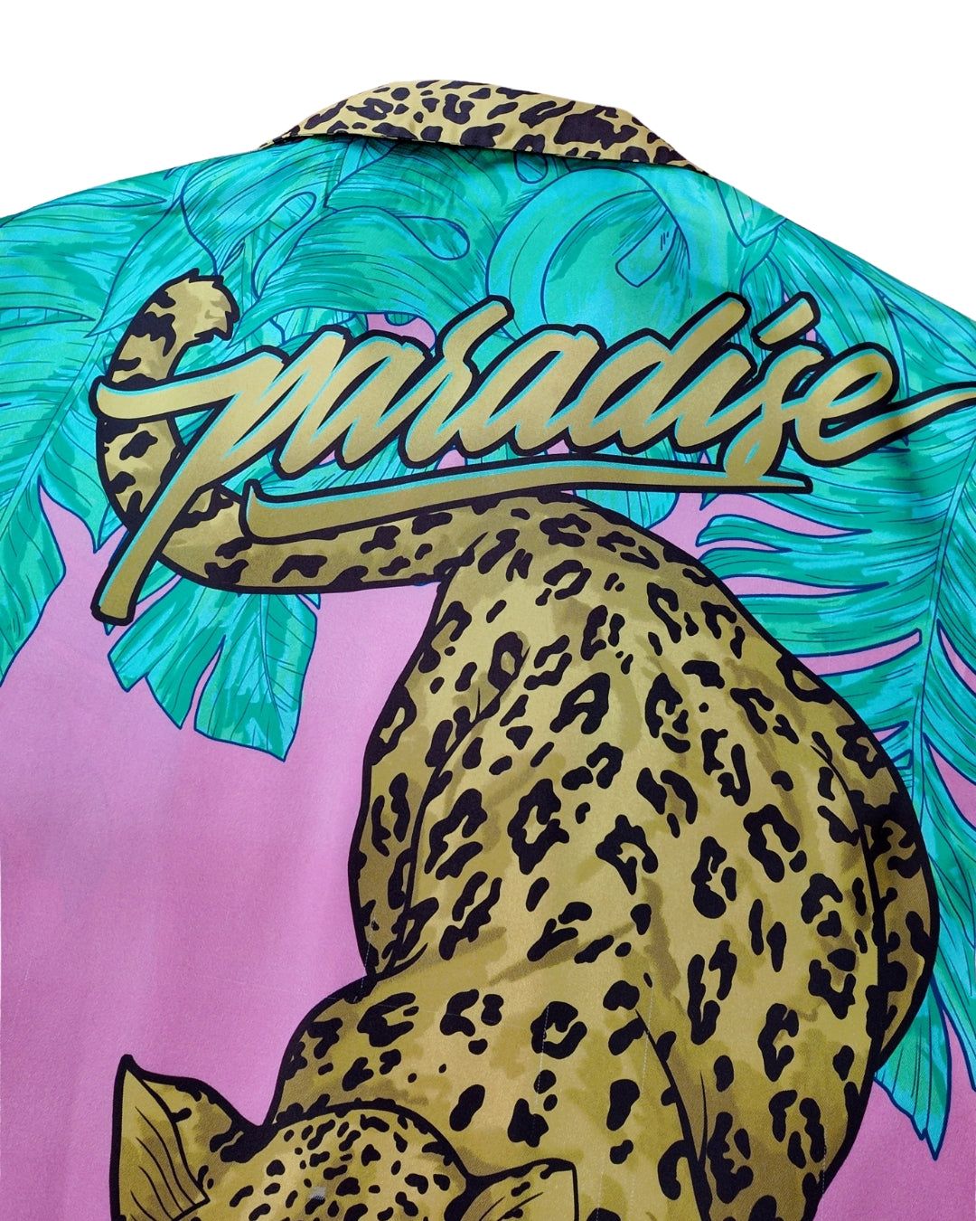 CAMISA OVERSIZE MANGA CORTA LEOPARDO