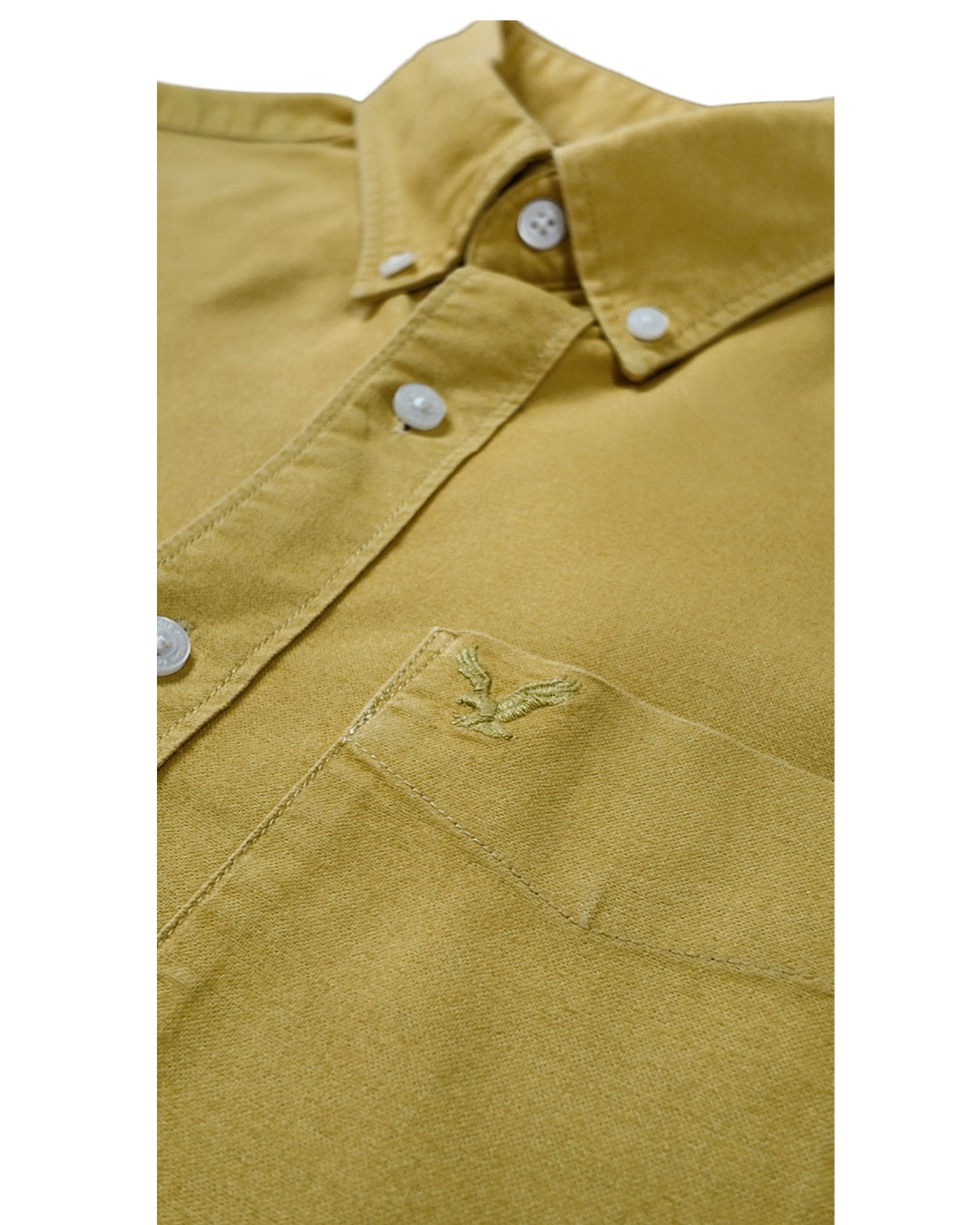 CAMISA MANGA LARGA AMARILLA AMERICAN EAGLE
